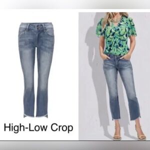 Cabi Hi-Low Crop size 10, like new